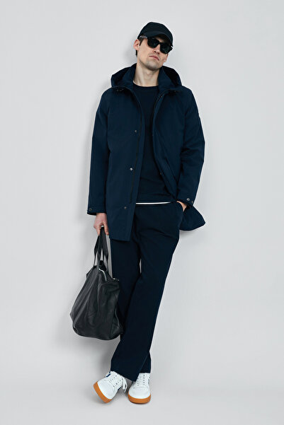 Lufian Ανδρικά αθλητικά παντελόνια Island Navy Blue