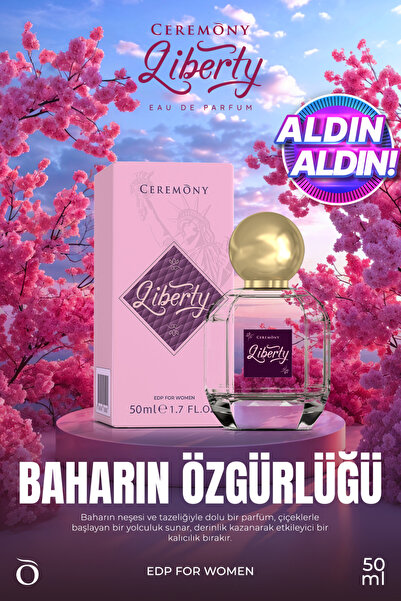 Ceremony Liberty 50 ml Edp Kadın Parfüm