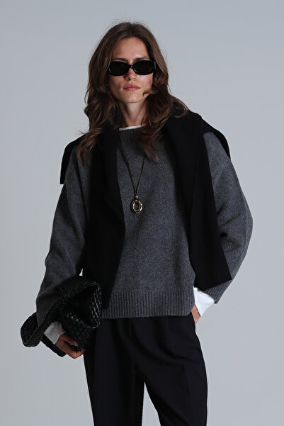 Lufian Arda Kadın Kazak Antrasit