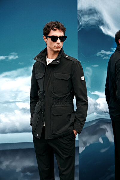 Lufian Palton Freddy pentru bărbați negru