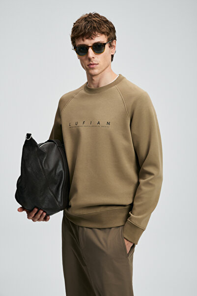 Lufian Cooper Erkek Sweatshirt Kum