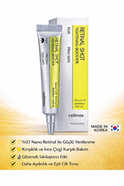 The Potions Retinal Shot Tightening Booster Retinal Krem 15gr Made İn Korea