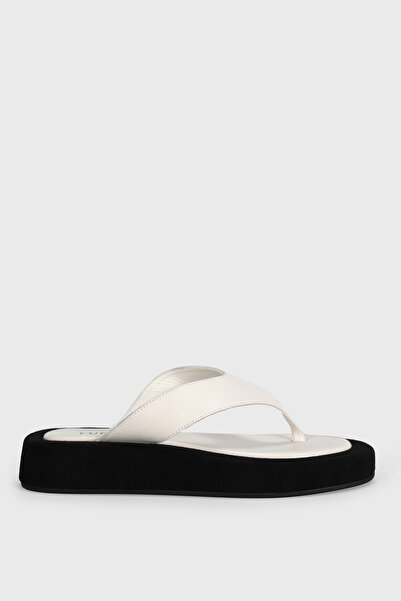 Lufian Papuci de damă Erıca Ecru