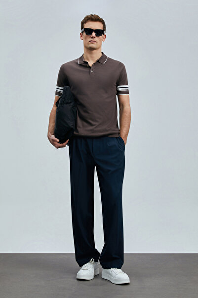 Lufian Noah Erkek Modal Karışımlı Kazak Kahverengi