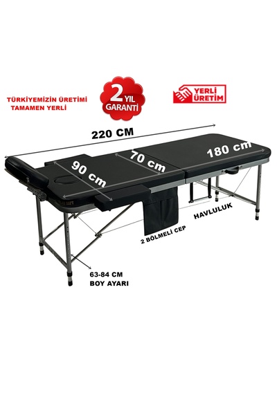 NASİP MEDİKAL Çanta Tipi Lüx Taşınabilir Masaj Masası