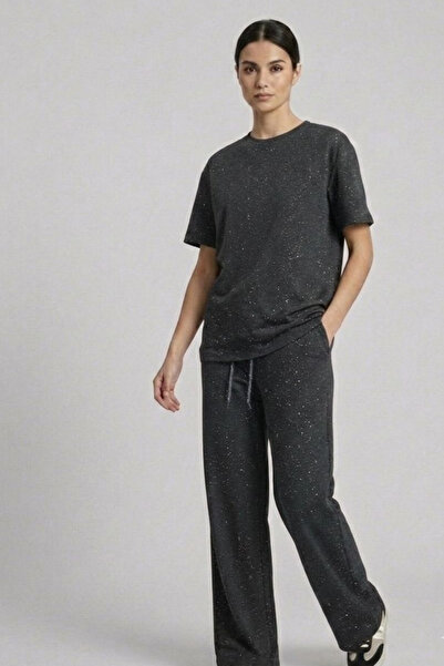 QBZ Silvery Comfortable Track Suit Set