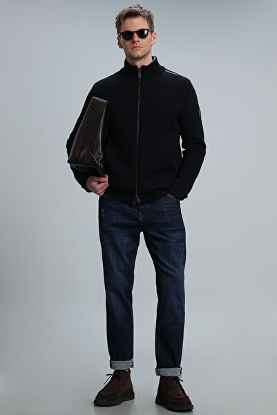 Lufian Ανδρικό παντελόνι Thor Smart Jean σε κανονική εφαρμογή μπλε