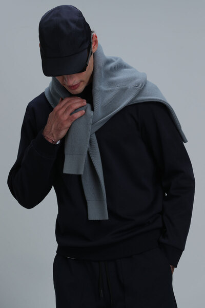 Lufian Hanorac Randal pentru bărbați, bleumarin