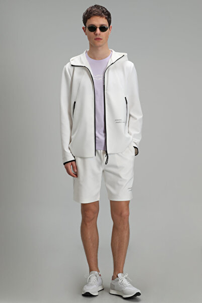 Lufian Πίσω Ανδρικό Φούτερ Εκρού