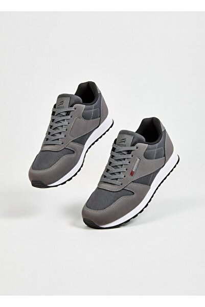 WEBORN Erkek Füme Günlük Ortopedik Esnek Bağcıklı Hava Alan Rahat Yumuşak Tab...