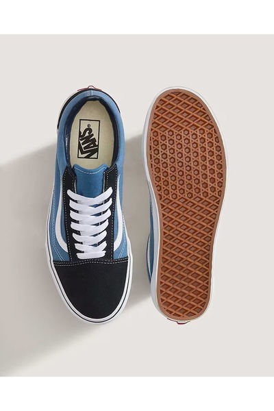 Vans UA Old Skool Uniseks Koyu Mavi Spor Ayakkabı - VN000D3H