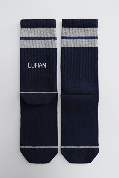 Lufian Ανδρικές κάλτσες Duf Navy Blue