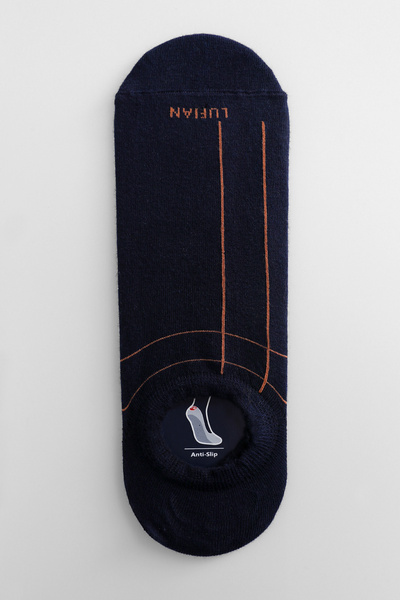 Lufian Ανδρικές κάλτσες Deny Navy Blue