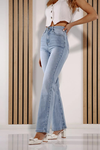 Zaira Blugi Evazati Dama Beatriz Albastri #A1376 - XL