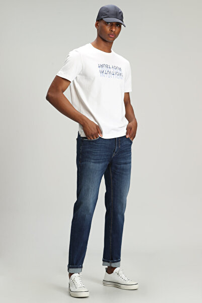 Lufian Regul Smart Jean muške pantalone Slim fit plave