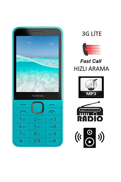 Nokian Tyres 230 Tuşlu Cep Telefonu 3G LİTE
