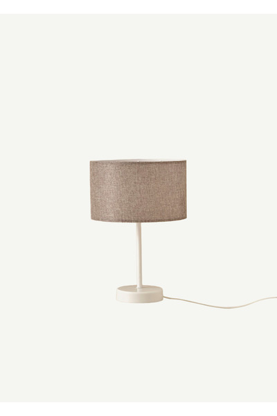 Bella Maison Vita Lampshade Cylinder Head Gray-White (25X15X36 cm)