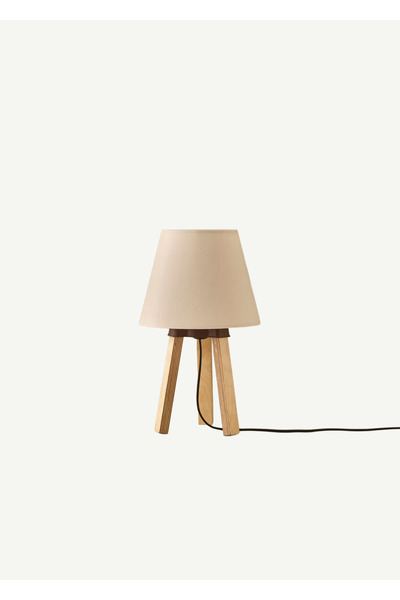 Bella Maison Pier Three-Legged Conical Head Lampshade Cream (22x17x37 cm)