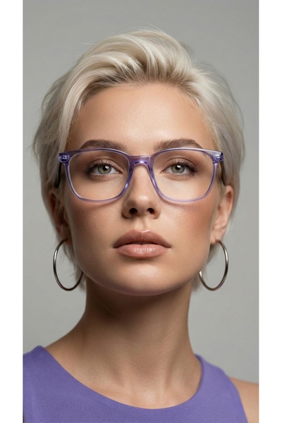 Olivier Philippe Mona Purple Blue Light Protection Glasses