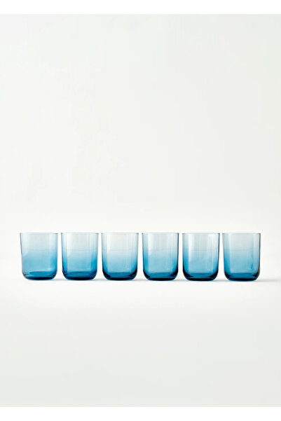 Bella Maison Set de 6 pahare moi, albastre (300 cc)