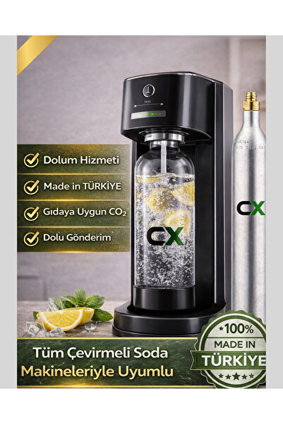 CX Soda Kartuşu-Tüpü 0,6 mL 450 GR-Özel kutusunda