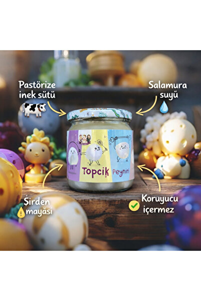 ÜRETEN ANNELER Topçik Peyniri 250 Gr