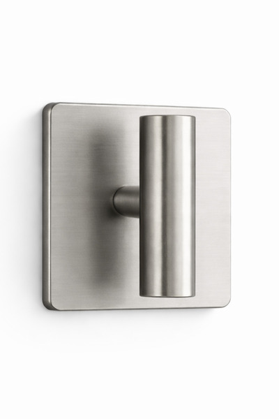 BYK TEKNİK Paslanmaz çelik askılık/Bornozluk/havluluk, yapışkanlı kolay montaj