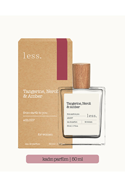 Less Sürdürülebilir Yaşam Gereçleri Tangerine, Neroli & Amber Edit:007 Kadın ...
