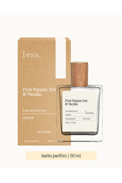 Less Sürdürülebilir Yaşam Gereçleri Pink Pepper, Iris & Vanilla Edit:006 Kadı...
