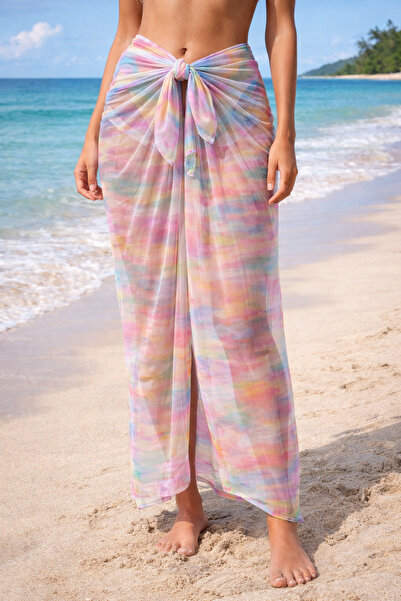 laviyonsa Jungle Large Size Flexible Patterned Pareo & Shawl (200*160 Rectang...