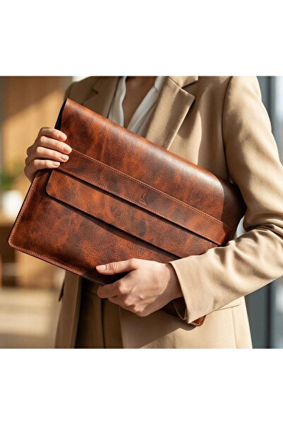 ALESTA LEATHER (ΓΡΑΜΜΕΝΟ ΤΟ ΟΝΟΜΑ) Θήκη για Laptop / Macbook - Γνήσιο Δέρμα Χ...