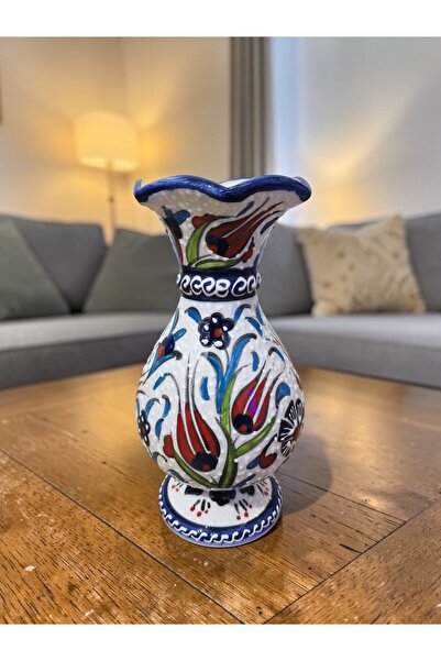 Modern Seramik Modern Çini 20 cm Dekoratif Vazo