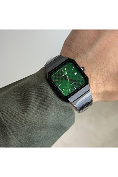 cs ساعة يد رجالي MTP استيل Square كا ســيو - الإصدار الجديد