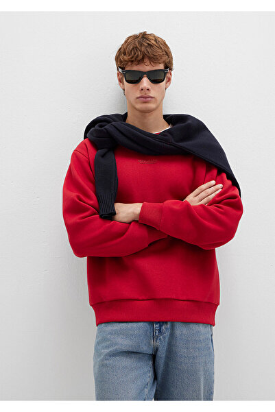 Mavi Jeans Detaylı Kırmızı Sweatshirt 0S10586-70464