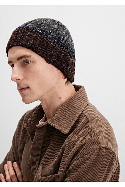 Mavi Wool Blend Anthracite Beret 0912003-24674