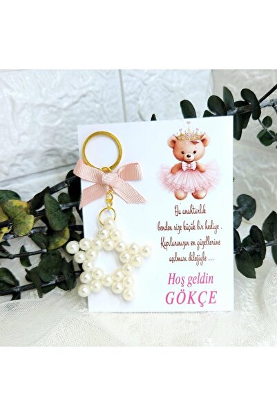 Hayaller Dükkanı 20 Adet Ayıcık Figürlü Kız Bebek Şekeri Anahyarlık Hediyelik...