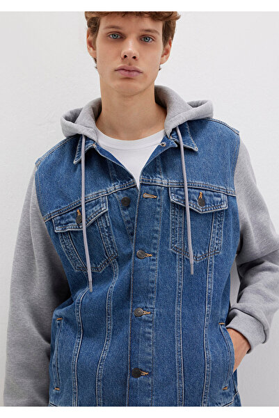 Mavi Lenny 90er Jahre Vintage Indigo Jeansjacke 0112735-90399