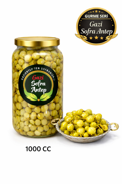 gazisofraantep Koruk Turşusu 1000 CC - Doğal, Katkısız, Çıtır Lezzet
