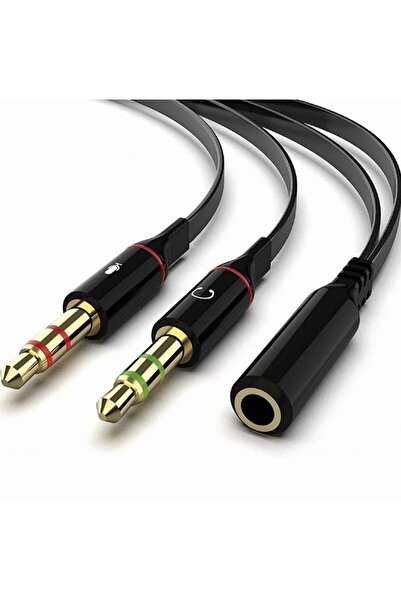 Hype Store Tek Girişli Kulaklığı Bilgisayara Bağlama, Kulaklık ve Mikrofon Ay...