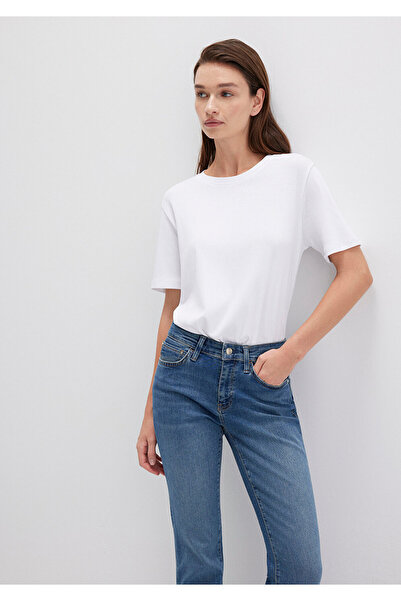 Mavi White Basic T-Shirt Semi Slim Fit / Semi Slim Fit 1612916-620