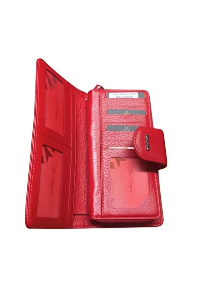 Grande 2723 HAKİKİ DERİ SARI CÜZDAN