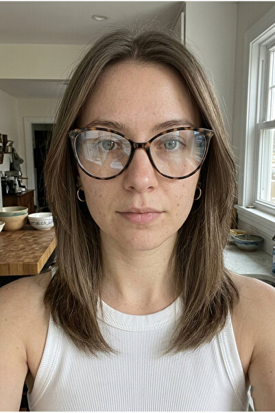 Houseofeyeris Callisto Blue Light Glasses – Leopard Cat Eye 49 mm