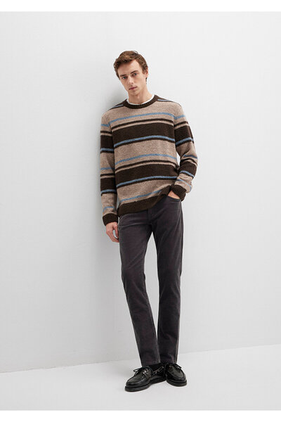 Mavi Pantaloni din catifea gri închis Marcus 0035182643