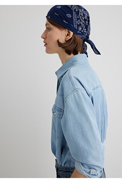 Mavi Printed Navy Blue Bandana 1911810-70491