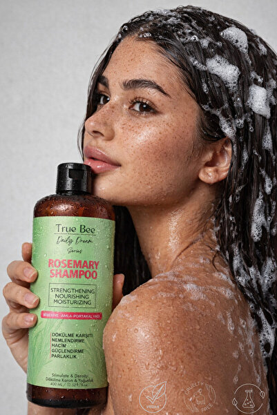 True Bee سلسلة الأحلام اليومية |   شامبو إكليل الجبل الفعال لتقوية جذور الشعر...