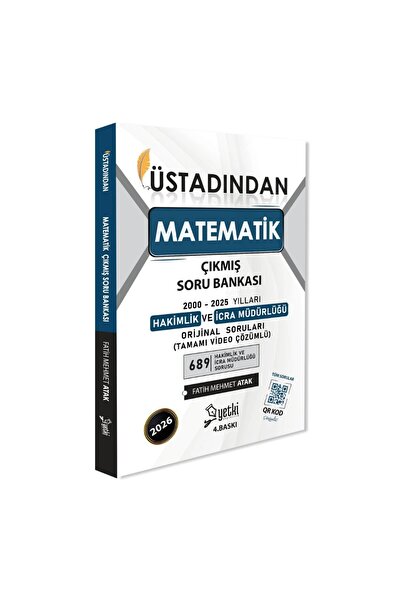 Yetki Yayıncılık Üstadından Matematik Hakimlik Ve Icra Müdürlüğü Çıkmış Soru ...