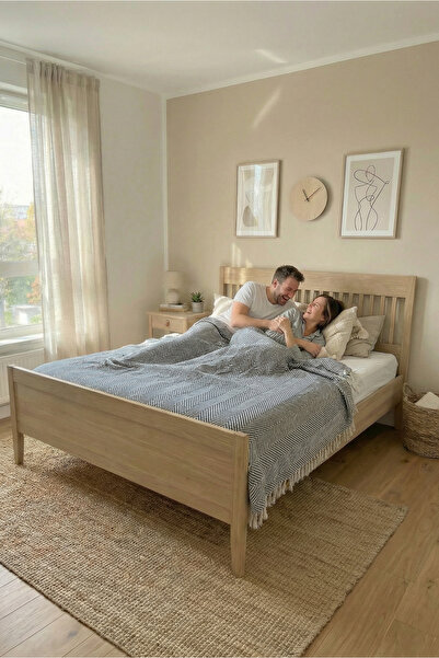 Rikka Home Dreamy Rikka Double Personality Pike 200x230 ناعم، مزيج القطن، 4 م...