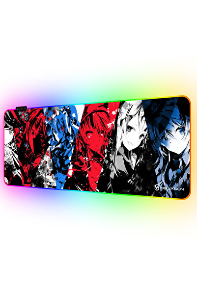 HELİXSUN RGB Mousepad 80x30 [Speed] 3.3MM Pro Gaming 14 Modlu Çalışma