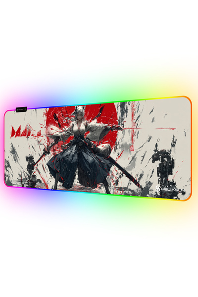 HELİXSUN لوحة ماوس RGB 80×30 [سريع] 3.3 مم للألعاب الاحترافية مع 14 وضعًا للعمل