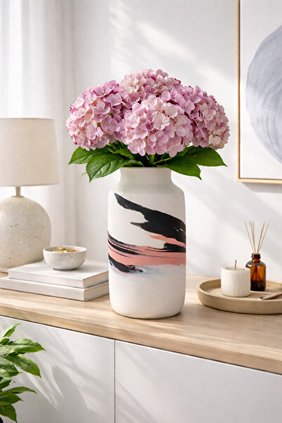 ELZI ATÖLYE Premium Kalite Doğal Görünümlü Yapay Mor lila tonlarında Ortanca,...